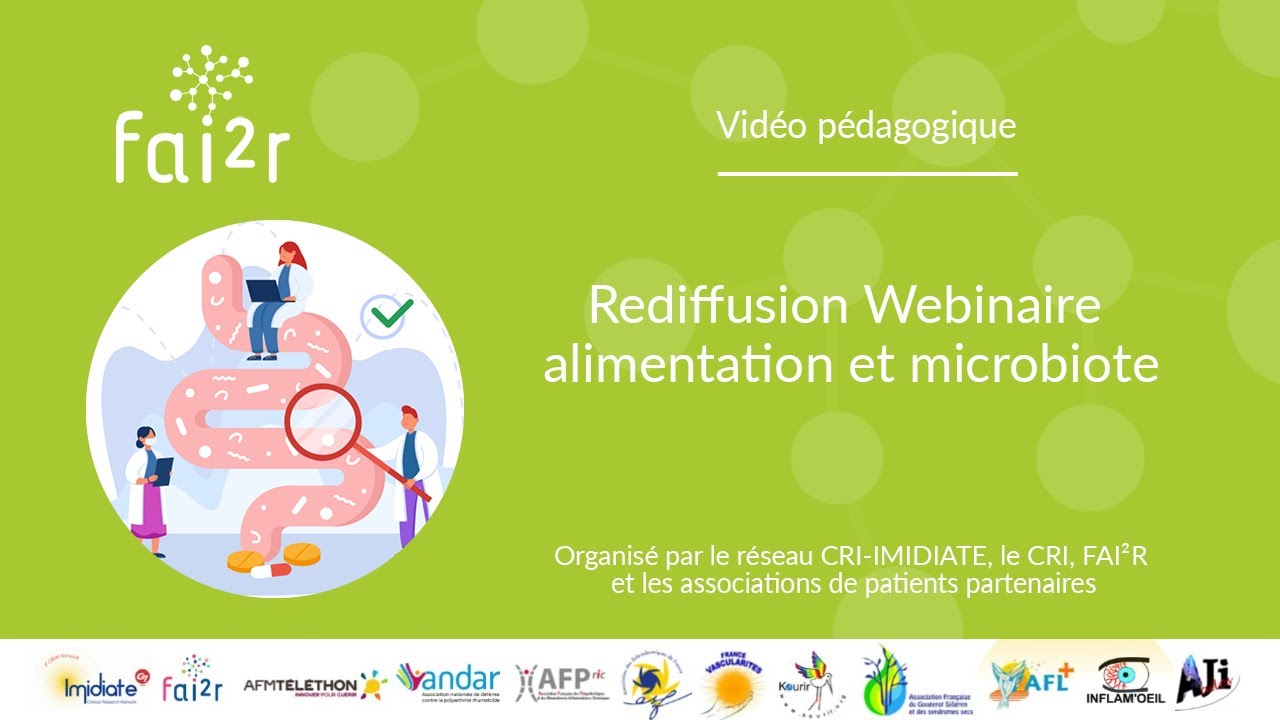 Rediffusion : Webinaire alimentation et microbiote