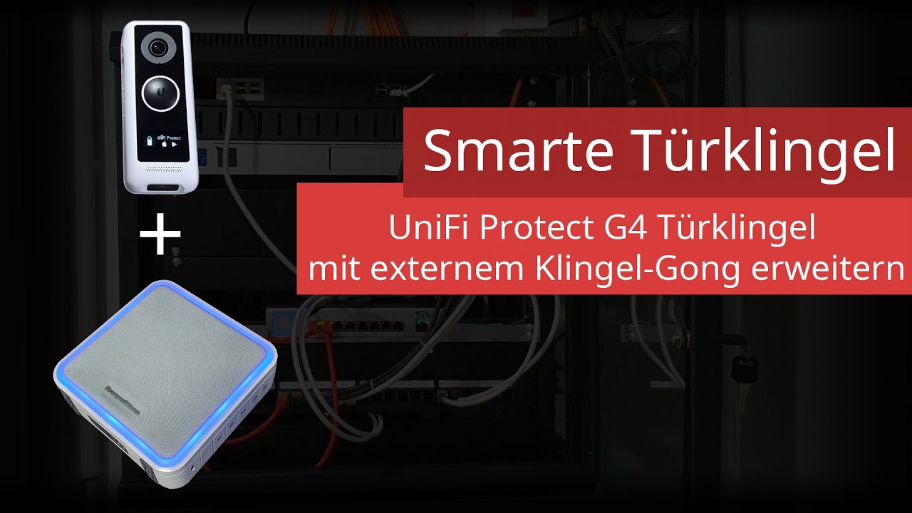 UniFi Protect G4 Türkligel mit externem Klingel Gong (Honeywell Home) erweitern