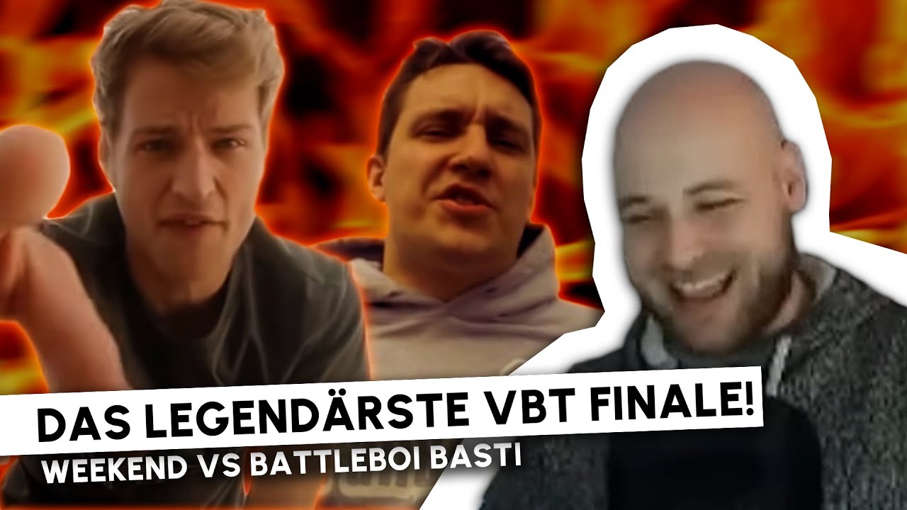 Das legendärste VBT Finale! WEEKEND vs BATTLEBOI BASTI - VBT 2012 Splash Edition | REACTION