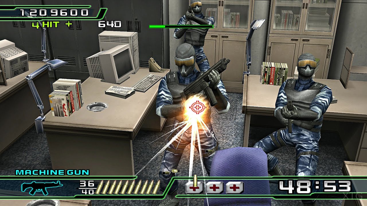 Time Crisis: Crisis Zone PS2 Gameplay HD (PCSX2)
