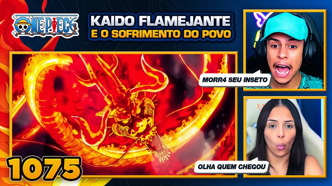 One Piece - EP 1075 | [React em Casal] 🔥