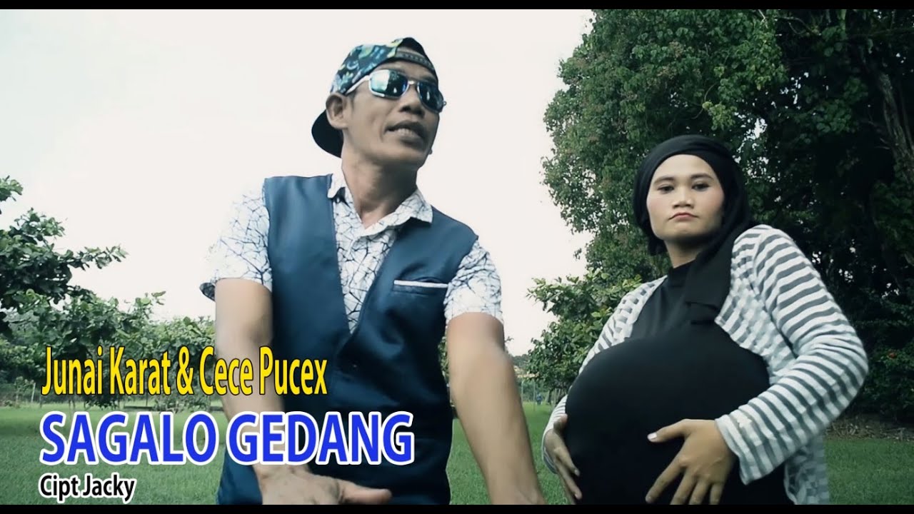 LAGU JAMBI KOCAK TERBARU ~ SAGALO GEDANG ~ JUNAI KARAT & CECE PUCEX~ Official Music JM Management
