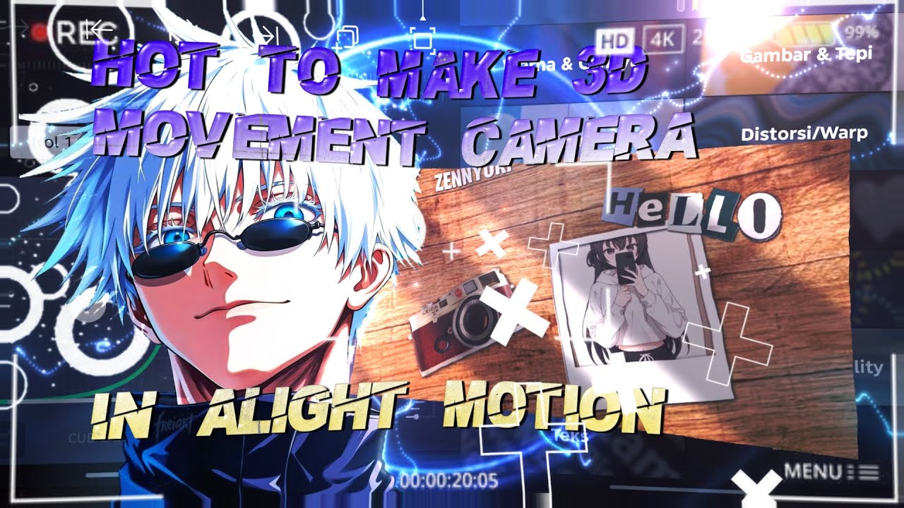 CARA MEMBUAT MOVEMENT KAMERA SMOOTH [ ALIGHT MOTION ]