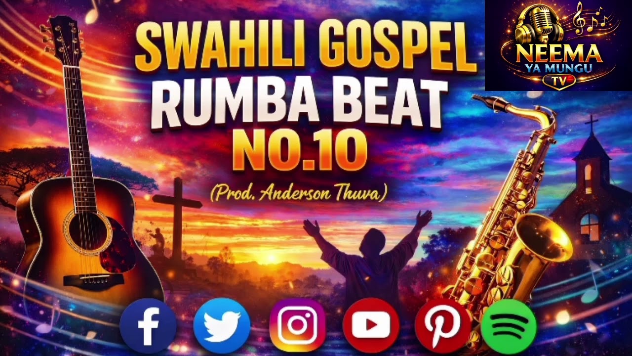 SWAHILI GOSPEL RUMBA BEAT NO.10 | NEEMA YA MUNGU TV | FREE BEAT | #gospelinstrumentals