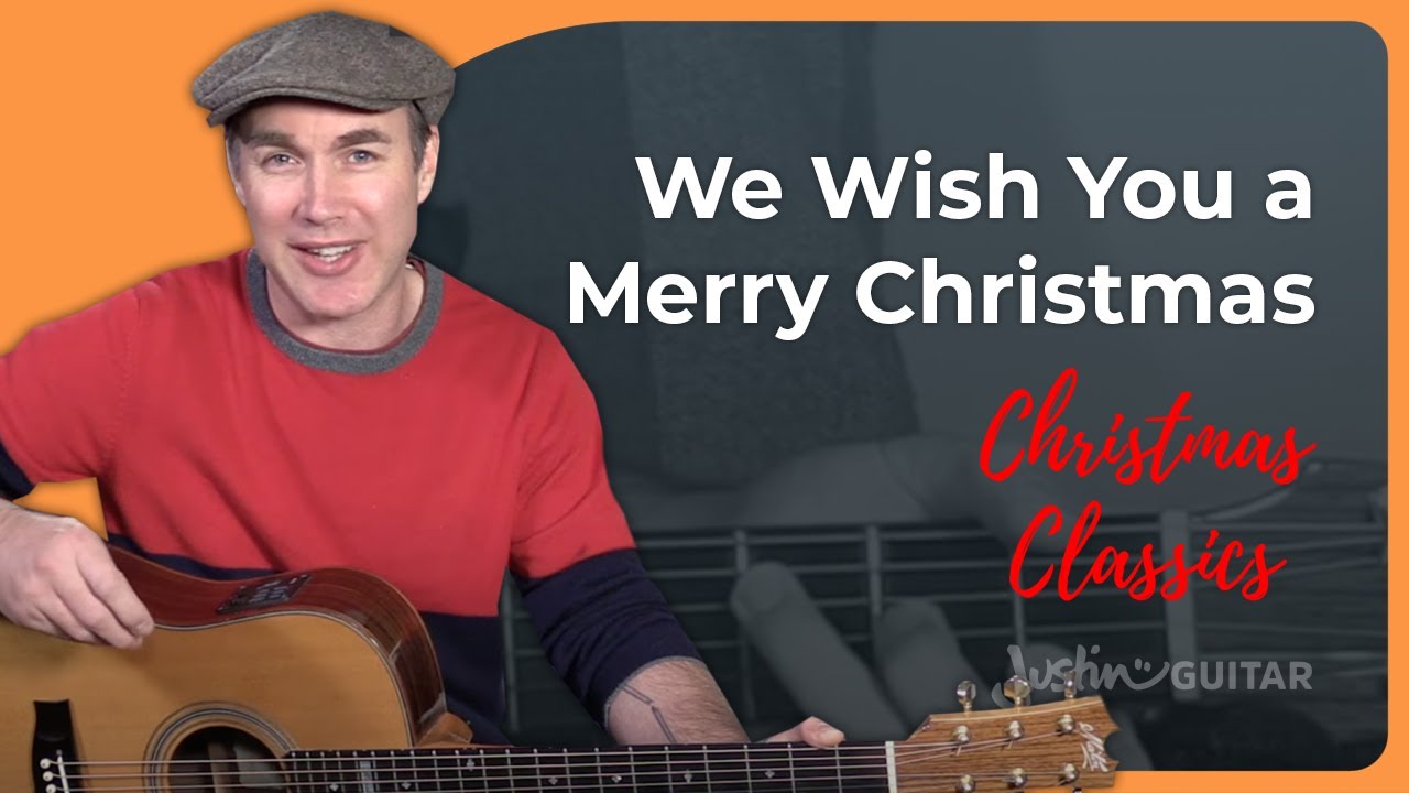 How to play We Wish You A Merry Christmas | Easy Guitar Lesson