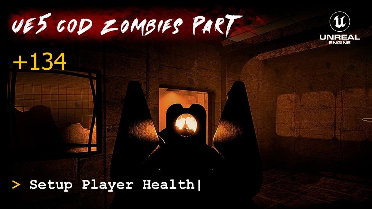 Учебное пособие по Call of Duty Zombies на UE5, часть 134: Настройка здоровья игрока