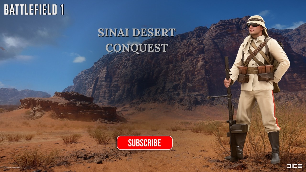 Battlefield 1 Gameplay | Strongest Avenger | Sinai Desert Conquest | 9 - 18