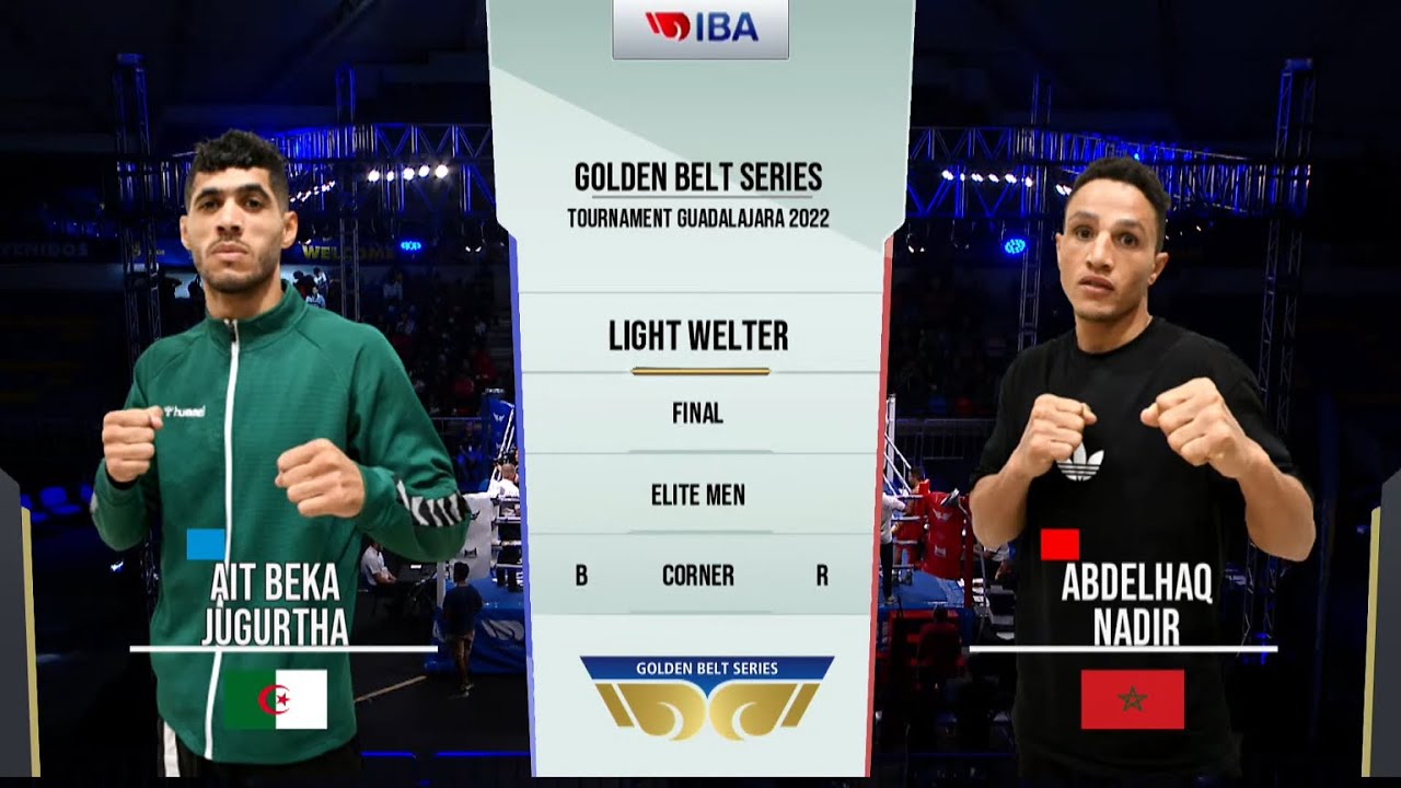 Finals (63.5KG)  NADIR ABDELHAQ (MAR) vs  JUGURTHA AIT BEKA (ALG) |  WBT Golden Belt Series 2022