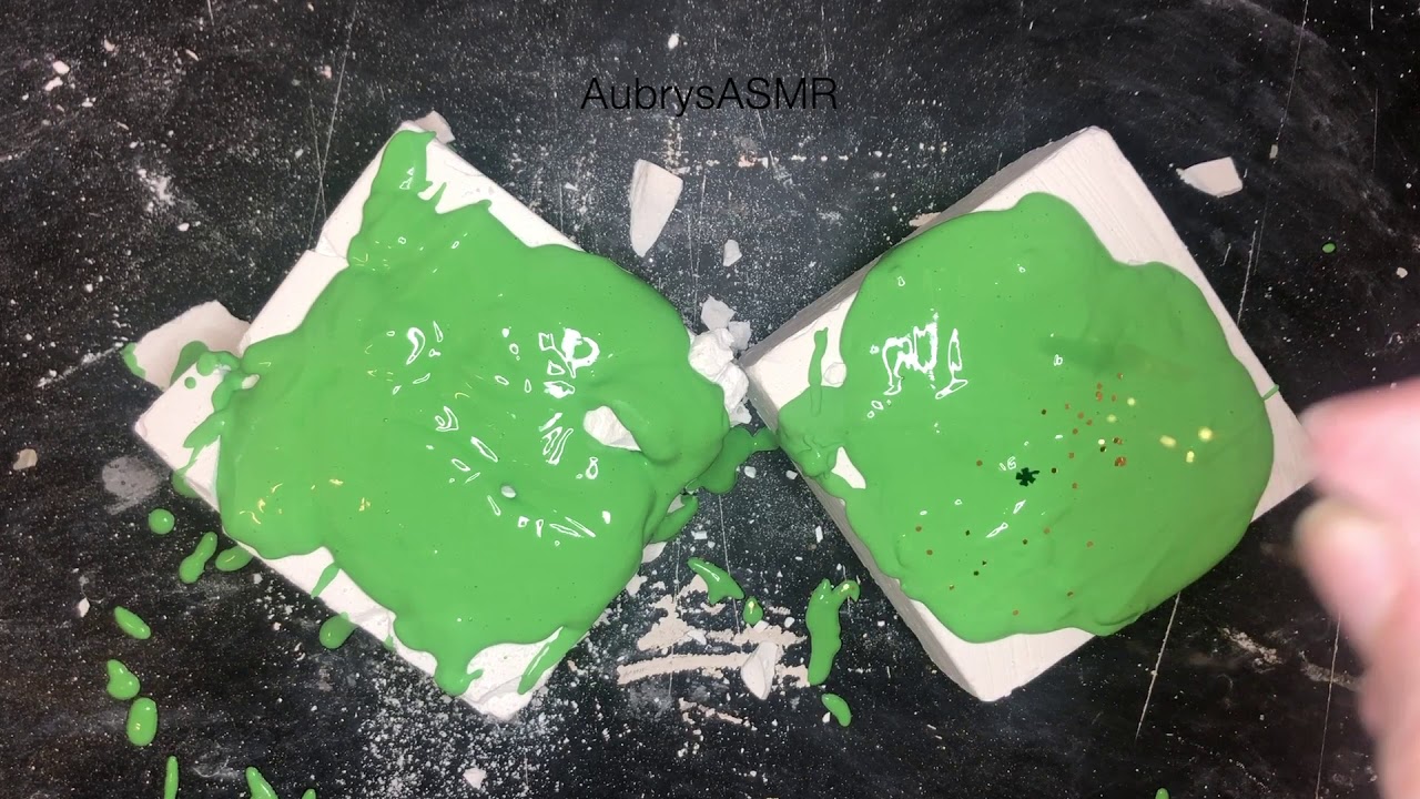 Satisfying Video | Gym Chalk 8 | pasted, soapy, black light