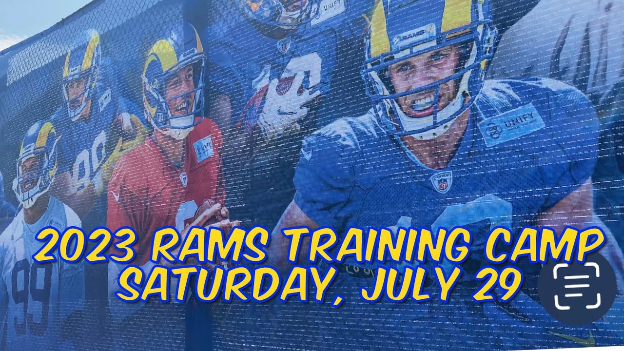 2023 LA Rams Training Camp in 4K! | Saturday, July 29 #larams #rams #nfl #trainingcamp2023