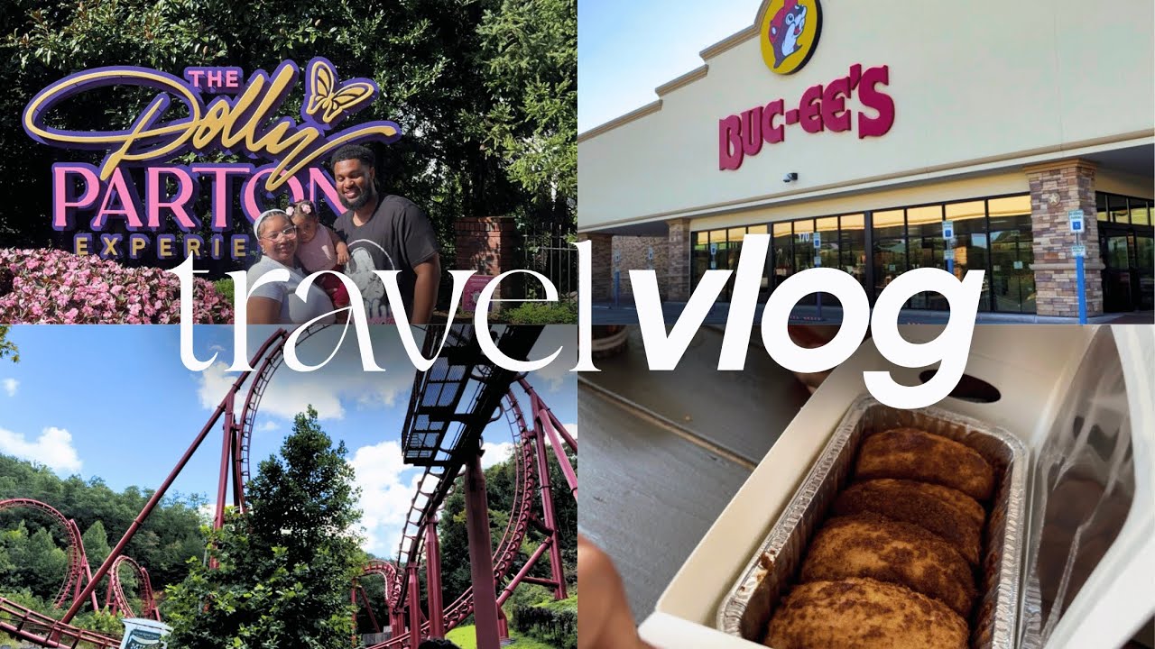 🎢 DOLLYWOOD DAY + Buc-ee’s Taste Test 🐿️😋 | Pigeon Forge Family Vlog  Episode 2