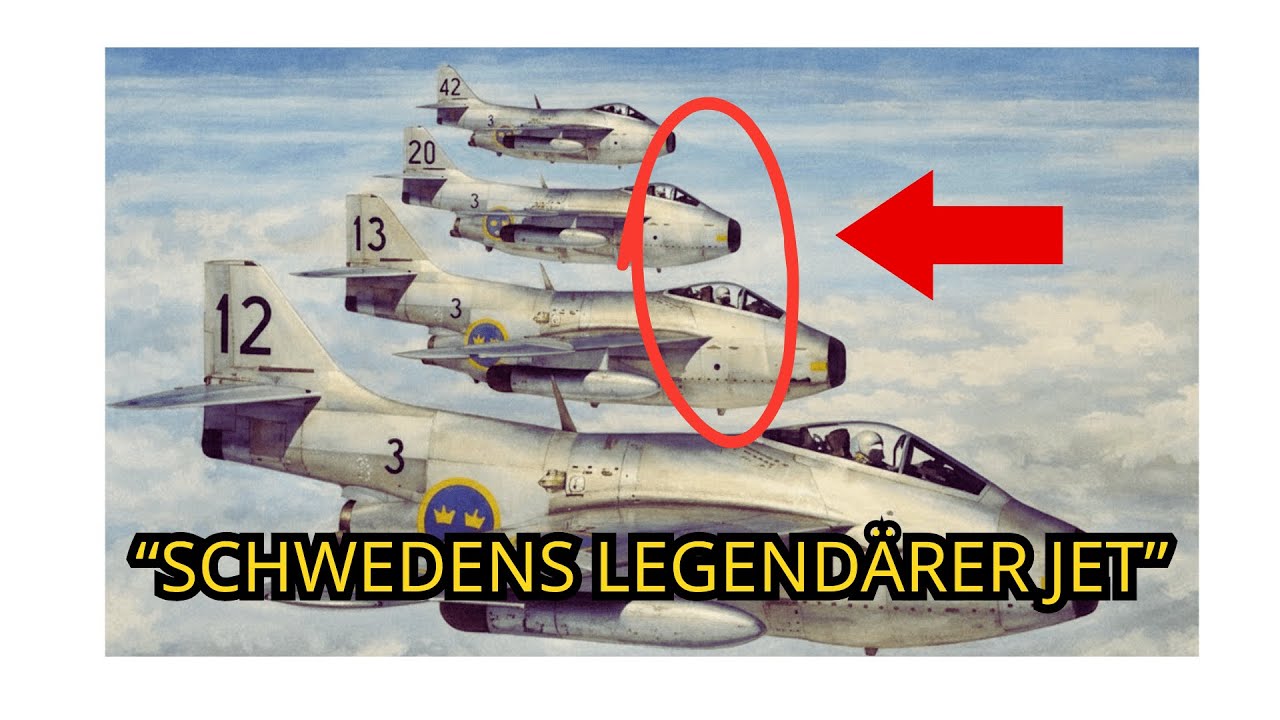 SAAB J 29 Tunnan: Die gefährliche Legende der "Killer-Tonne"