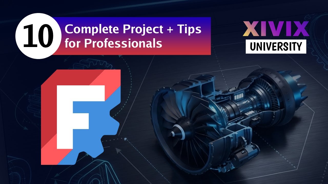 FreeCAD Course #10: Complete Project + Tips for Professionals