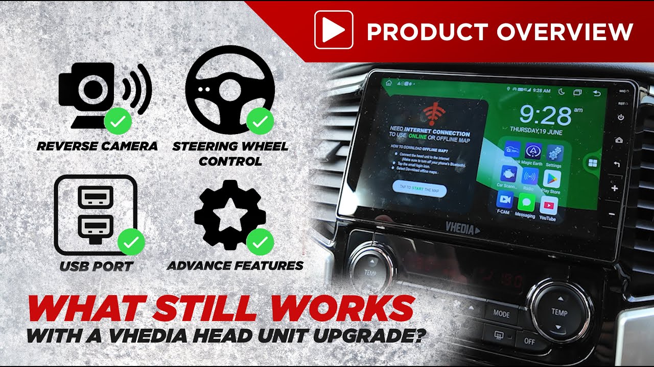 What Still Works With a Vhedia Head Unit Upgrade?