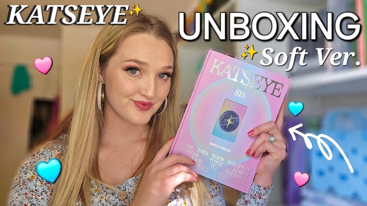 KATSEYE 'SIS' Album Unboxing (SOFT Ver.) 🩷🩵
