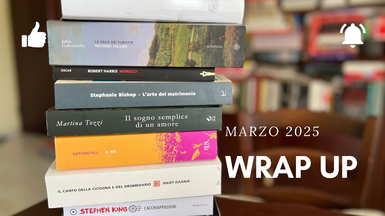 WRAP UP - mese di marzo 2025 #bookwrapup