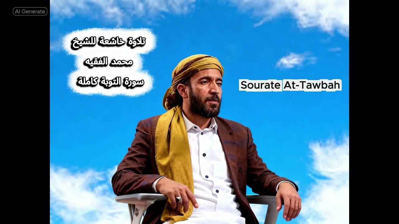 تلاوة خاشعة للشيخ محمد الفقيه اليمني سورة التوبة كاملة