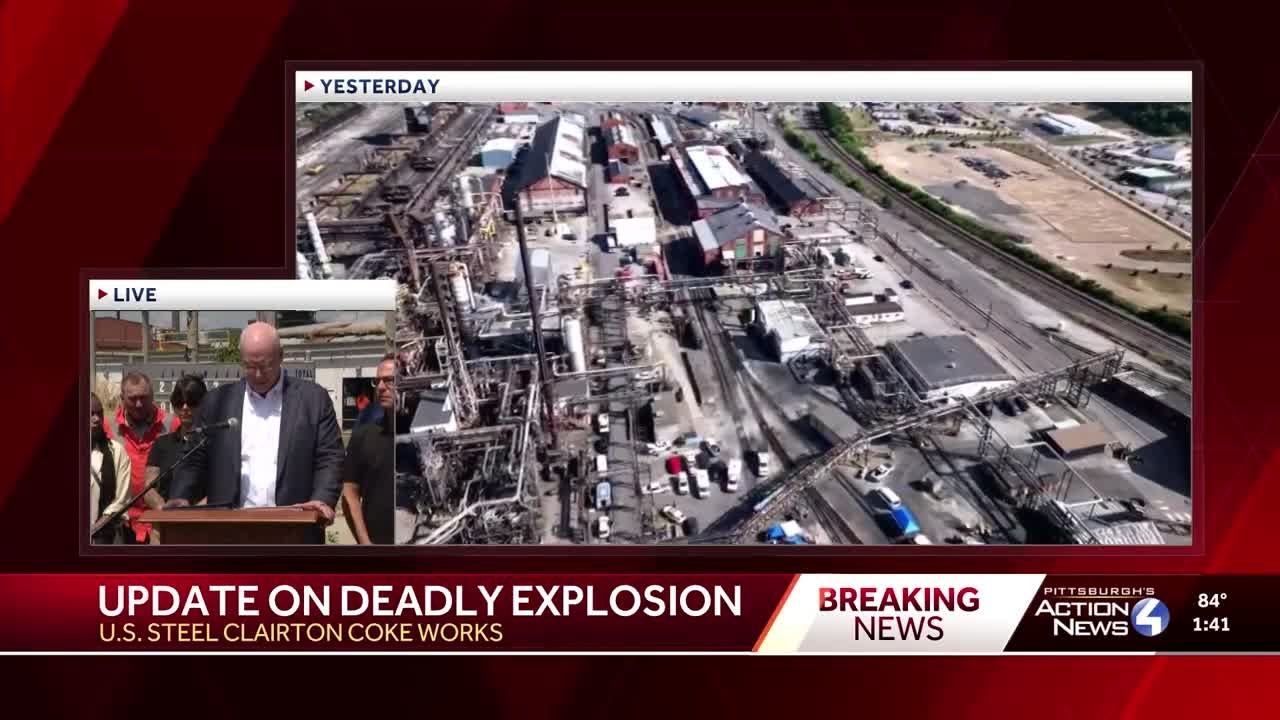 Latest on US Steel Clairton Coke plant explosion: Workers were preparing for maintenance job when...