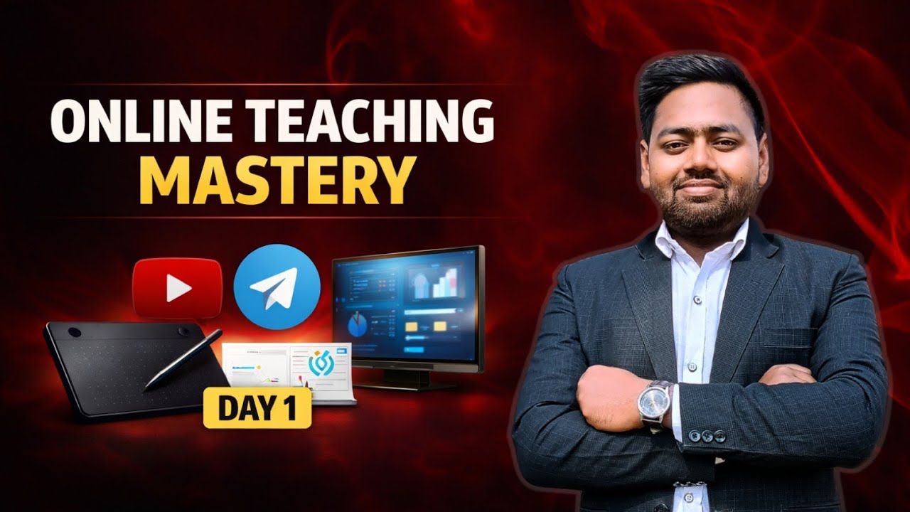 How to Teach Online Classes | Online Kaise Padhaye? | Free Course Day 1 | 