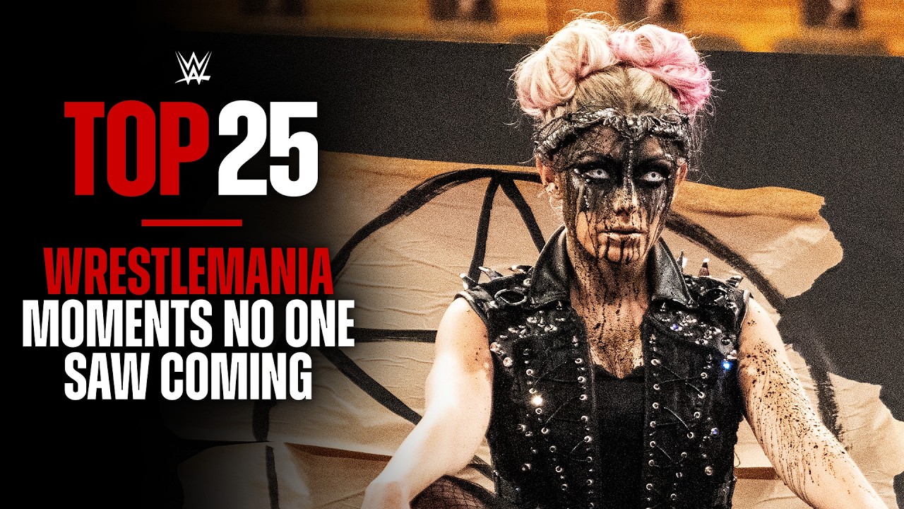 25 неожиданных моментов WrestleMania: специальный выпуск WWE Top 10, 12 апреля 2026 года.