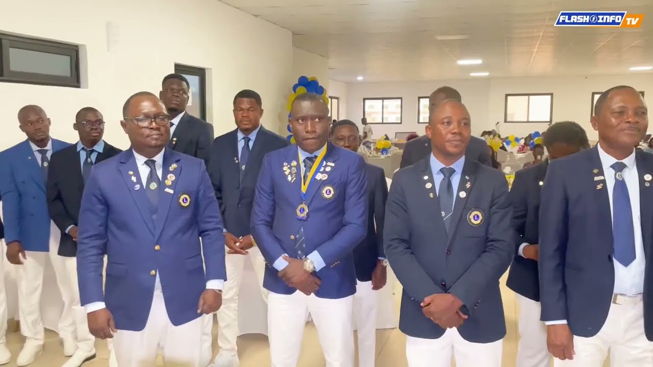 LE LIONS CLUB COTONOU LA BOUSSOLE REÇOIT SA CHARTE