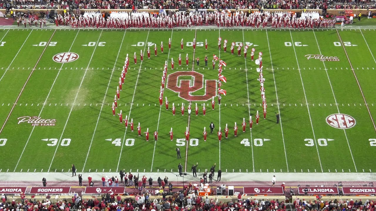 11-23-24 OU vs Alabama Halftime - Senior Day - Pride of Oklahoma
