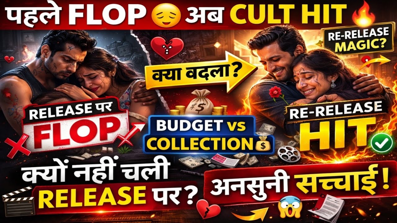 Sanam Teri Kasam पहले FLOP अब CULT HIT कैसे बनी? | Budget vs Collection | Re-Release Truth