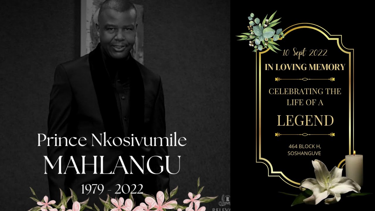 Prince Nkosivumile Mahlangu Funeral Service( Special Tribute by Thenjiwe & 