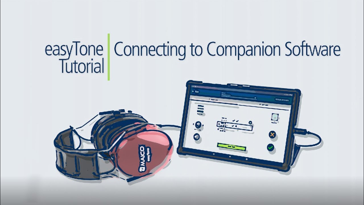 MAICO easyTone Tablet Audiometer - Connect easyTone Companion Software | MAICO Tutorial