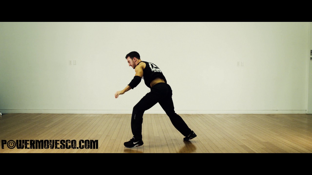 Learn How to Elbow Spin- Bboy/Breakdance tutorial with Simonster Powermove Tutorials