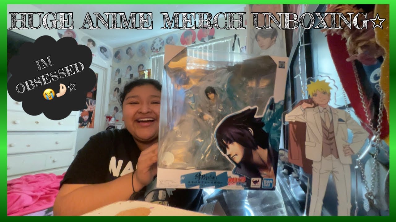 Huge Anime Merch Unboxing // (acrylics, plushies, figures) (BL)