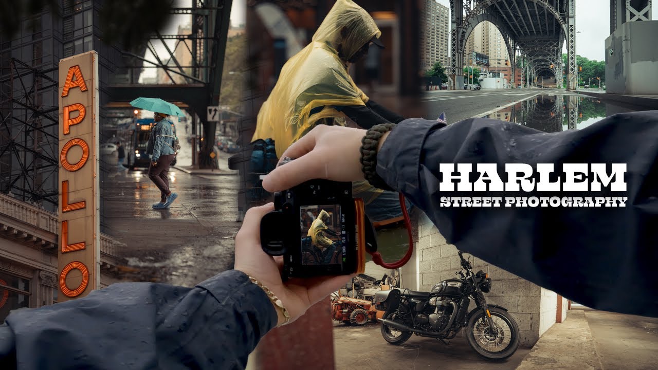 41 Minutes of Stormy POV Street Photography // HARLEM NEW YORK