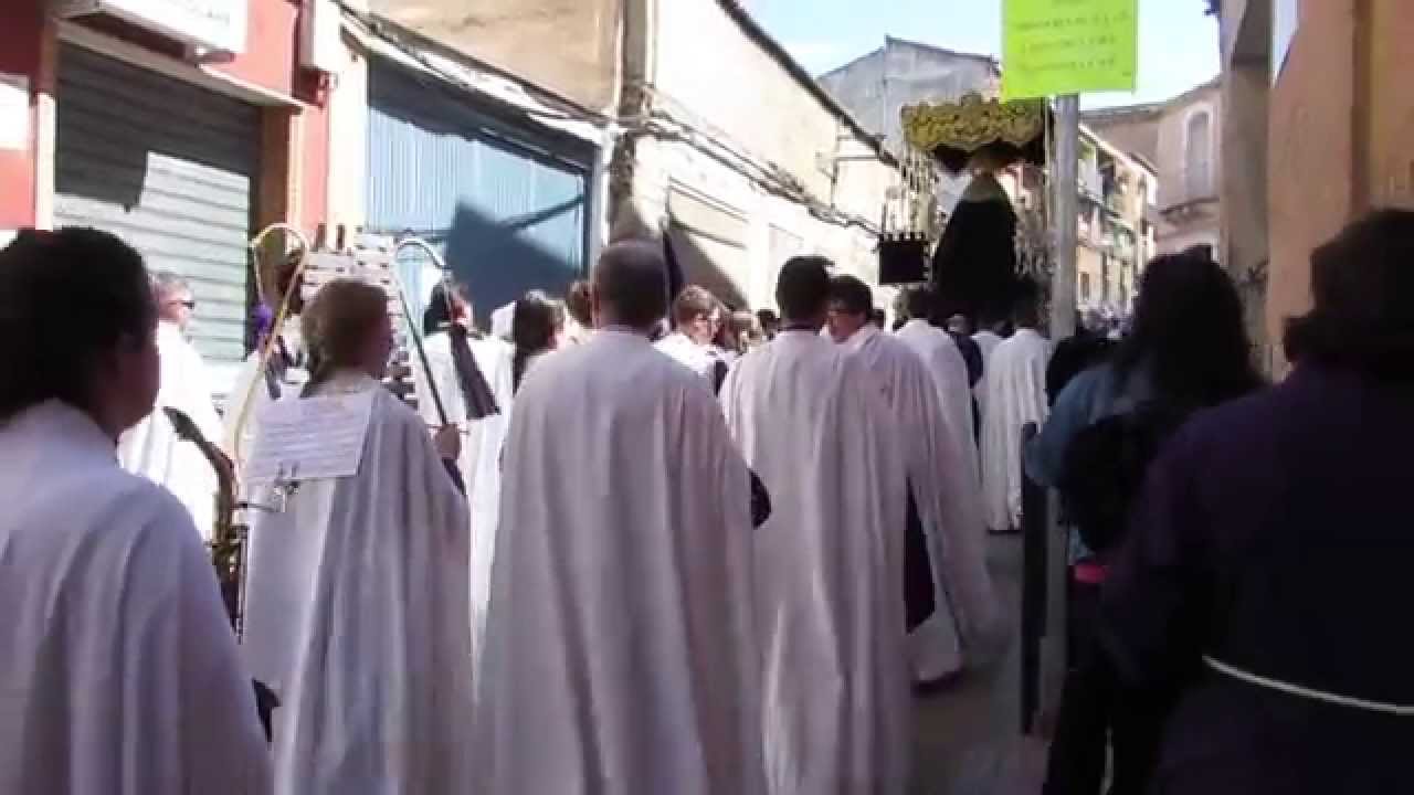 Banda de Cabecera del Nazareno de Linares acompañando a La Niña | Aida