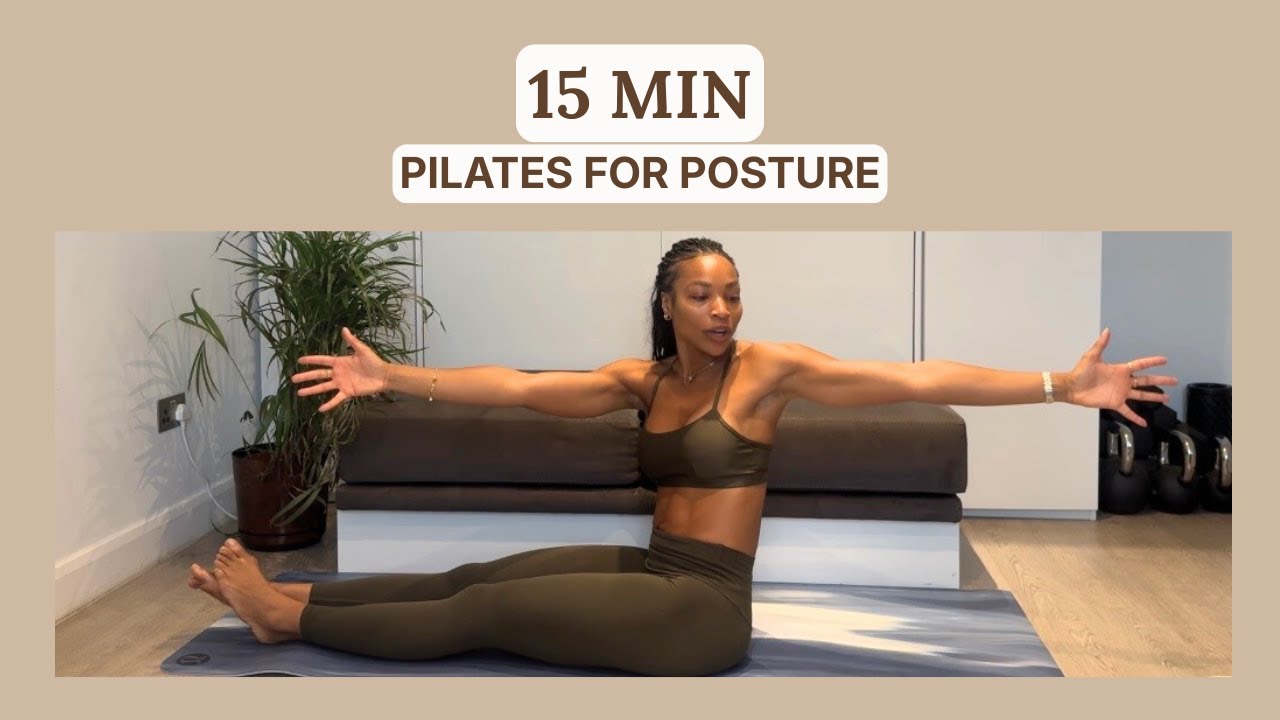 15 MINUTE GENTLE PILATES || Improve Your Posture || Beginner Friendly