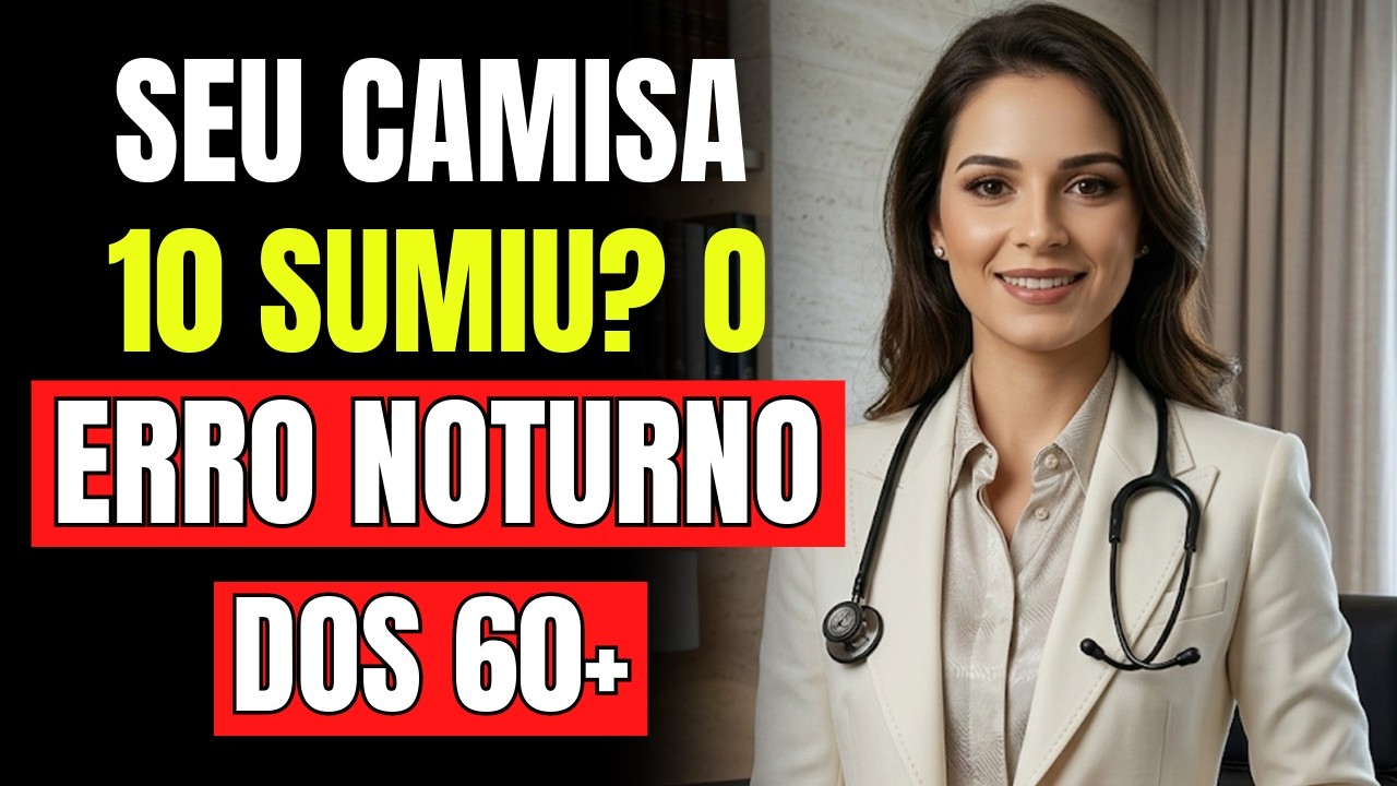 MÉDICA EXPLICA: Acorda às 3h para Urinar? O SINAL Oculto que MUITOS 60+ Ignoram