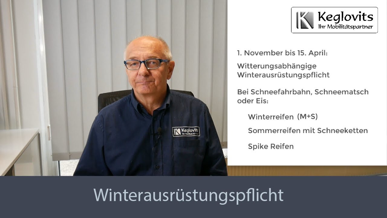 Winterreifenpflicht in Österreich (Winterausrüstungspflicht)