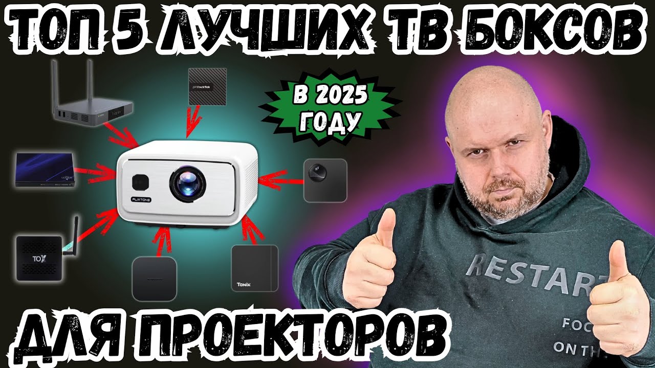 ТОП 5 ЛУЧШИХ ТВ БОКСОВ ДЛЯ ПРОЕКТОРОВ  В 2025 ГОДУ. С ЛУЧШЕЙ КАРТИНКОЙ.
