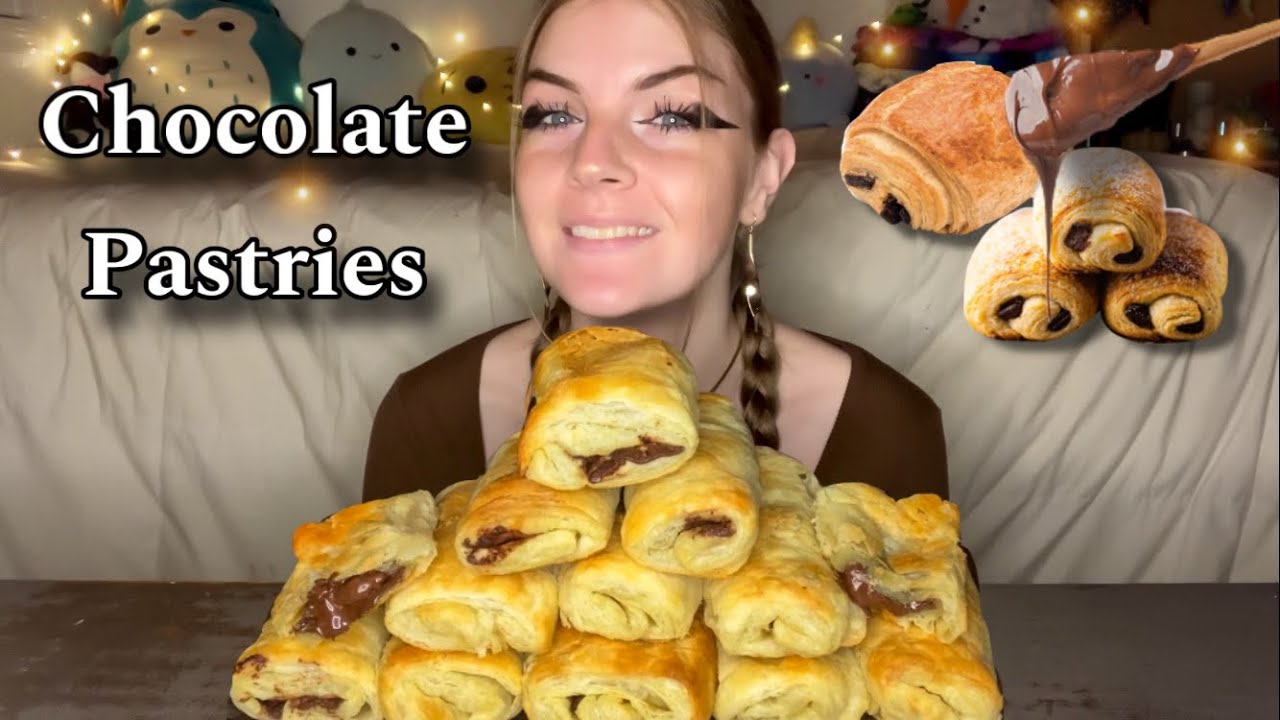 CHOCOLATE PASTRY MUKBANG! (Vegan) (No Talking)