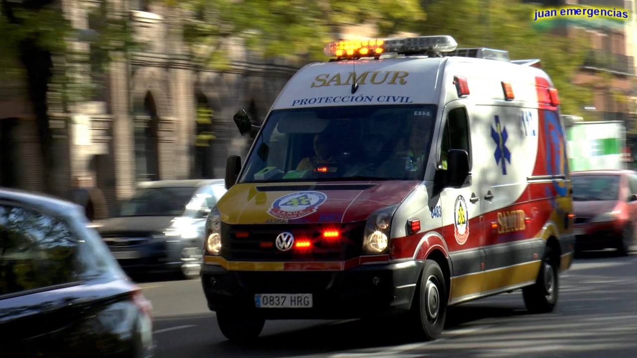 Mercedes Sprinter y Volkswagen Crafter. SAMUR-PC (8 min )