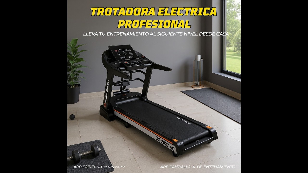 Instalación profesional de trotadora eléctrica | Online Sport