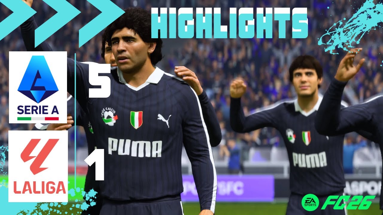 Classic Teams Best 11 Serie A vs La Liga