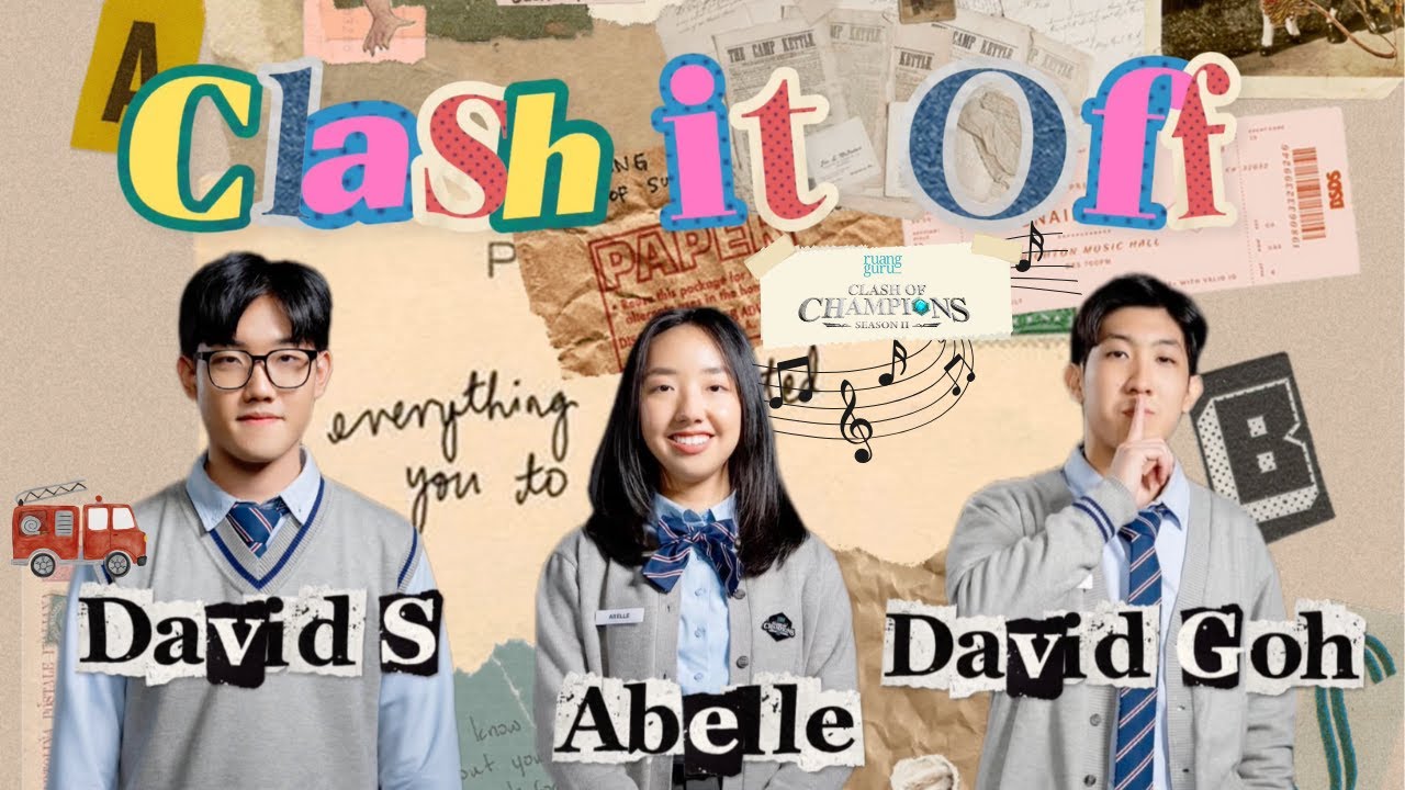 SIAPA SANGKA!? 😱 CLASH IT OFF BY ABELLE, DAVID. S, & DAVID GOH 