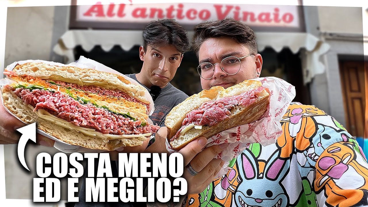 MEGLIO DELL'ANTICO VINAIO?? - LE MIGLIORI SCHIACCIATE DI FIRENZE con 