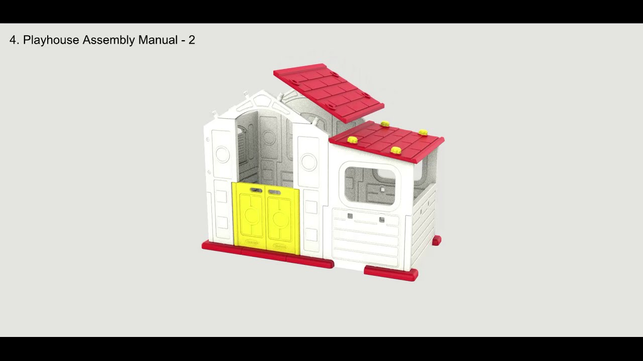 [ToyMonarch] TOMO BIGHOUSE Assembly Manual