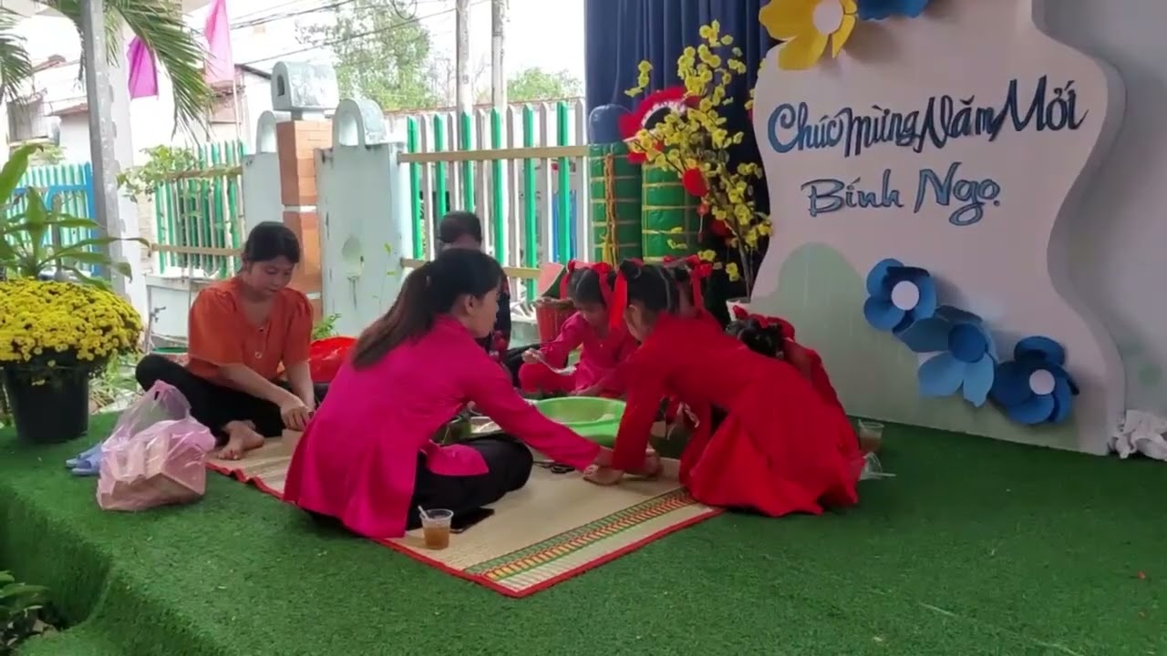 LỄ HỘI  NỤ CƯỜI XUÂN 2026 TRƯỜNG MẪU GIÁO THỚI LONG