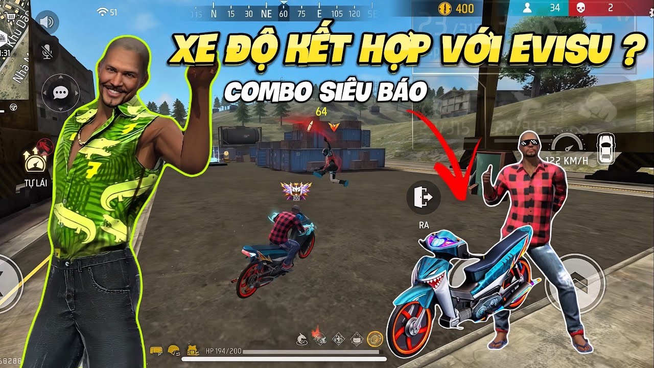 Bất Ngờ Khi Xe Độ Có Trong Free Fire ! Tôi Đã Hoá Thành Báo Thủ