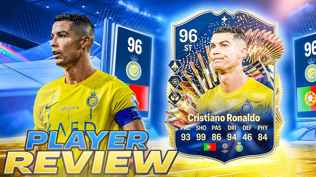 😱96 TOTS CRISTIANO RONALDO PLAYER REVIEW - EA FC 24 ULTIMATE TEAM