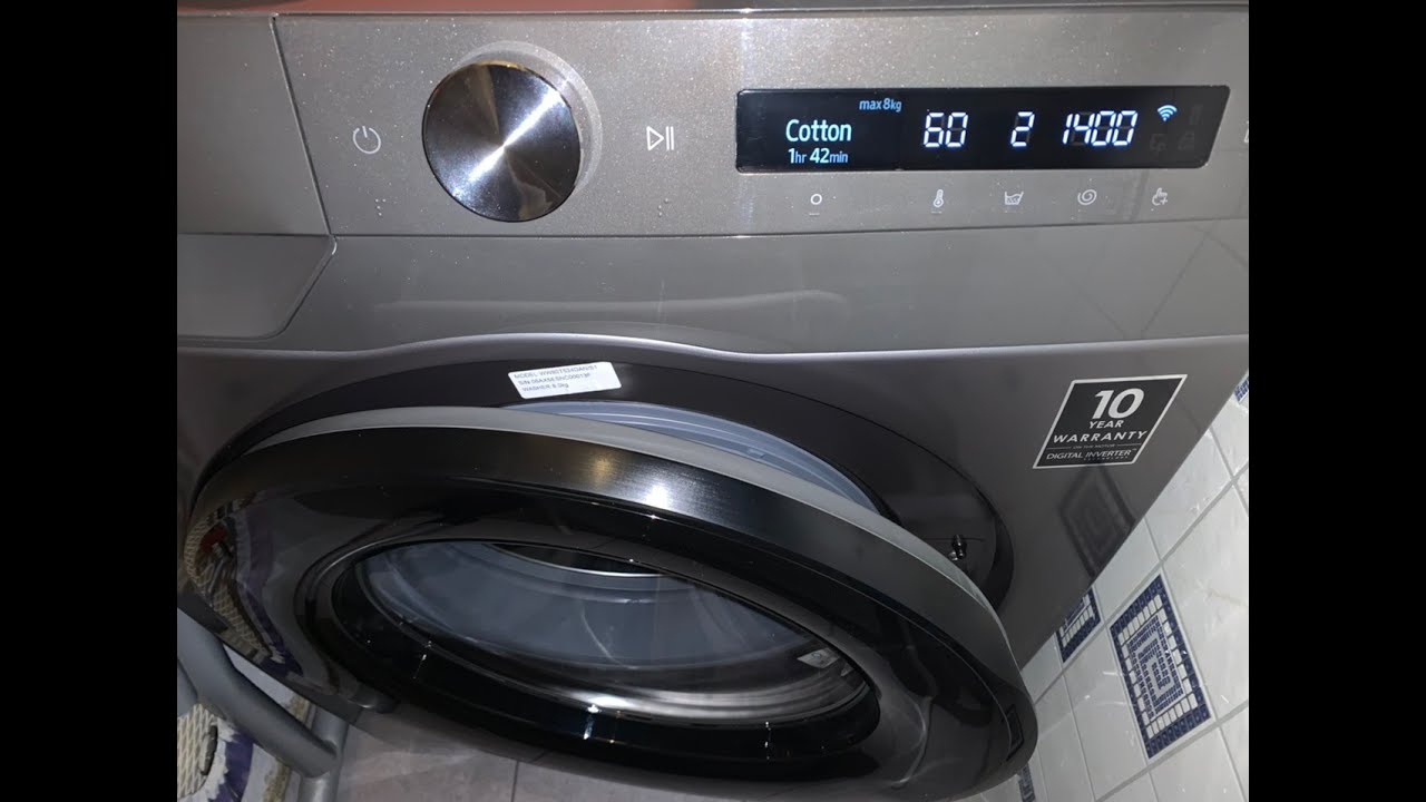 Samsung WW5300 AutoDose - Cottons 60°C full length