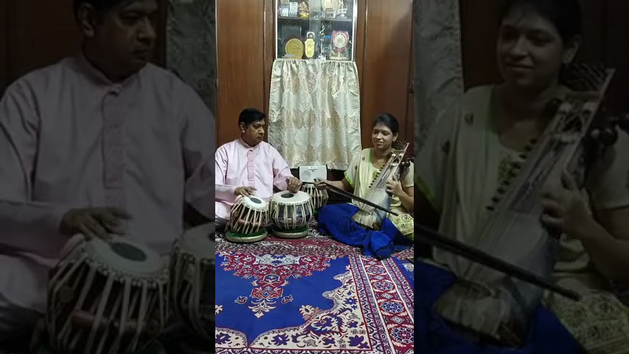 Excellent  Sarengi  And Tabla  By Gouri Banerjee And Pt Kishore Banerjee