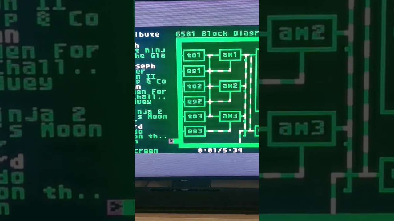 Just a quick test of the C64U SID emulation. Sounds amazing! 